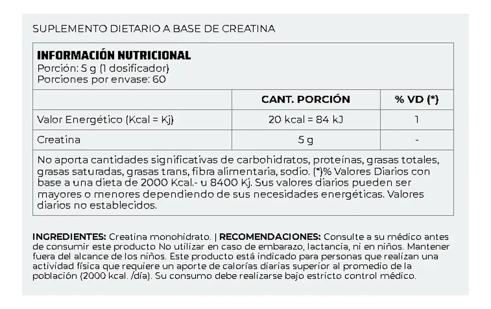 Creatina Micronizada Nutremax  Doypack 300g