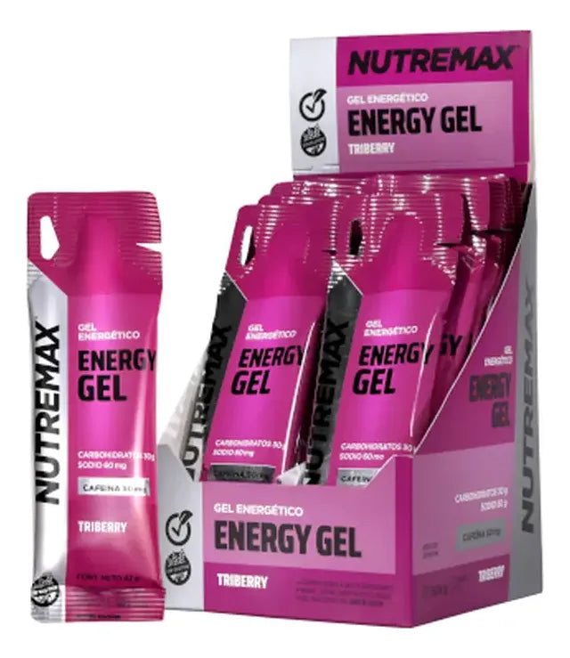 GEL ENERGY NUTREMAX (UNIDAD) C/CAF