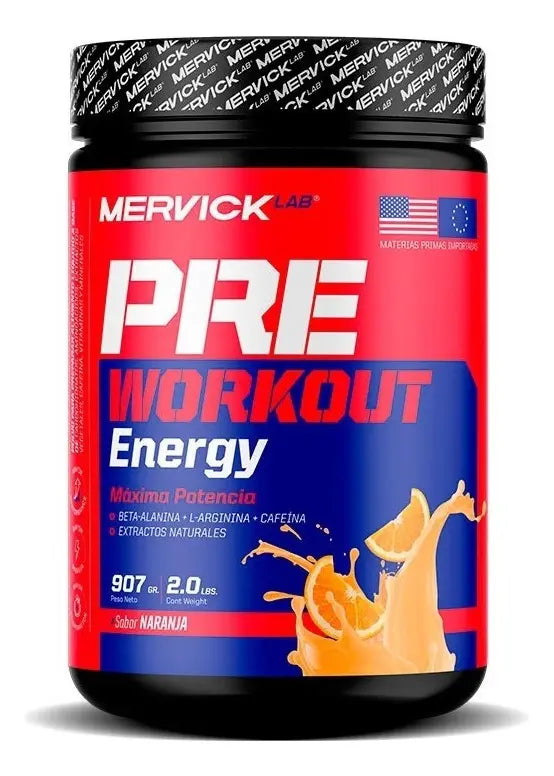 PRE WORKOUT ENERGY MERVICK LAB
